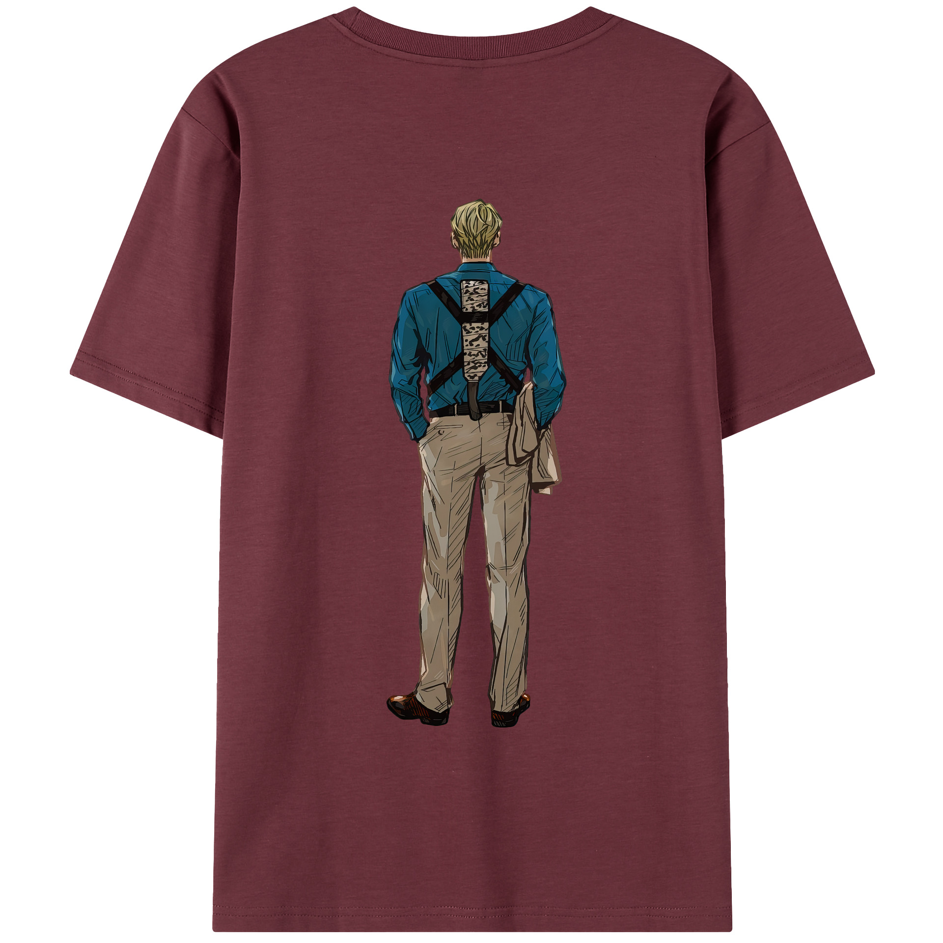 （画像用） 呪術廻戦 Jujutsu Kaisen 綿100％半袖Tシャツ（背面プリント）